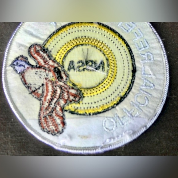 Vintage 1994 Antique OFFICIAL REFEREE NSSA Skeet Shooting Sew On Jacket Patch - Picture 4 of 4